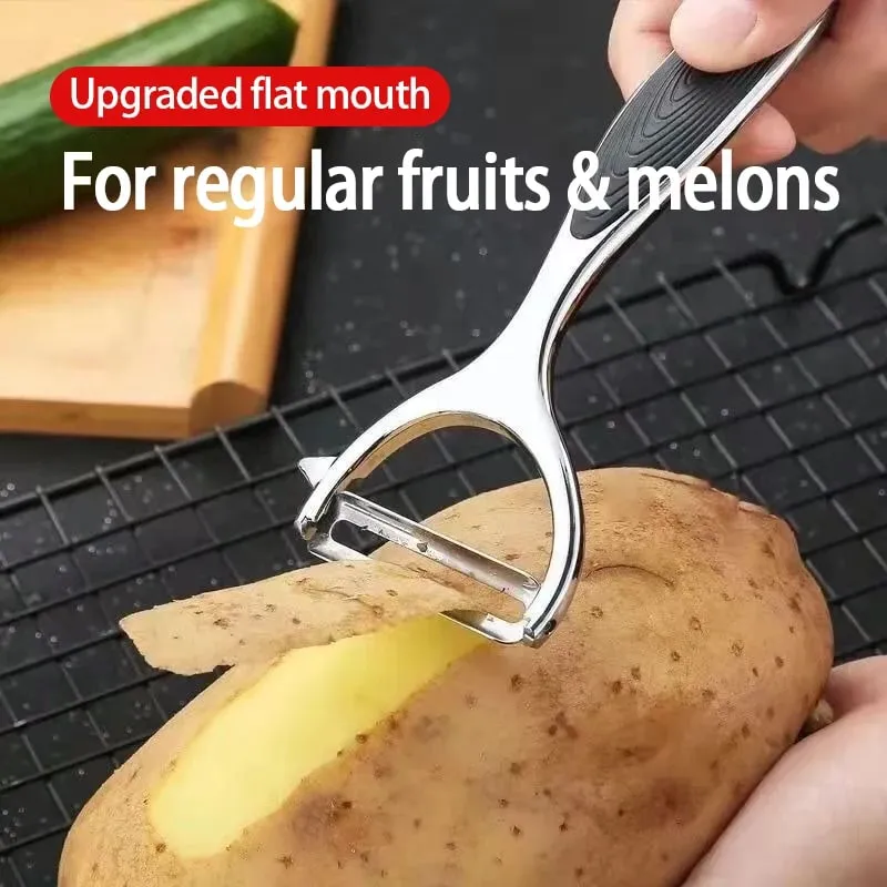 Stainless Steel Fruit Vegetable Tools Vegetable Peeler Potato Peeler Kitchen Accessories Non-slip Handle SGGJ001