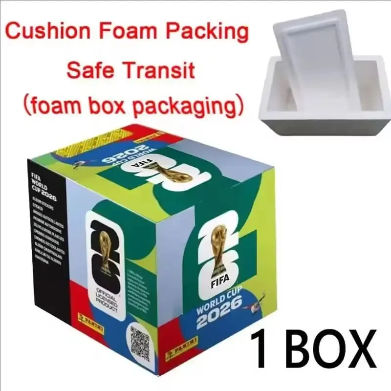 2026 FIFA World Cup Panini Trading Sticker Pack Soccer Football Cards Collection Sports Memorabilia Gift For Boys Kids