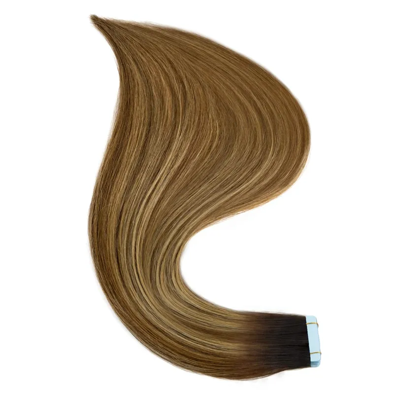 100% Real Human Natural Hair Tape in Human Hair Extensions Vietnamese Hair Straight Strong Adhesive Skin Weft For Women