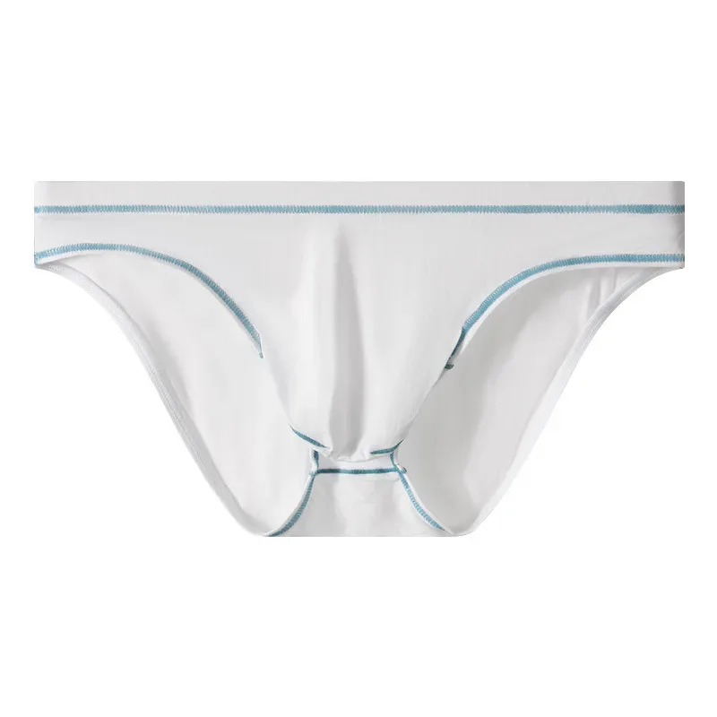 Cuecas masculinas Cuecas Homme Slip Fibra de bambu Panites Ropa Respirável Cintura Baixa JJ U Bolsa Convexa Cueca Masculina M-XXL