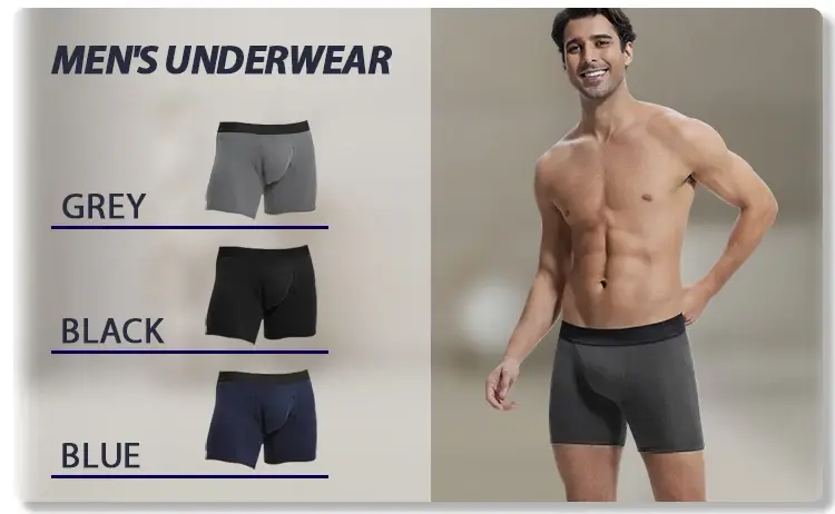 Ultra-Absorbent Incontinence Underwear Men Panties Maximum Absorbency Overnight Urinary Briefs Leak Protection Men Boxers