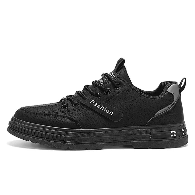 Men Autumn New Wear‑Resistant Versatile Casual Shoes Lightweight Sporty Board Shoes Trendy Work‑Safety Style Fashion Sneakers Fo