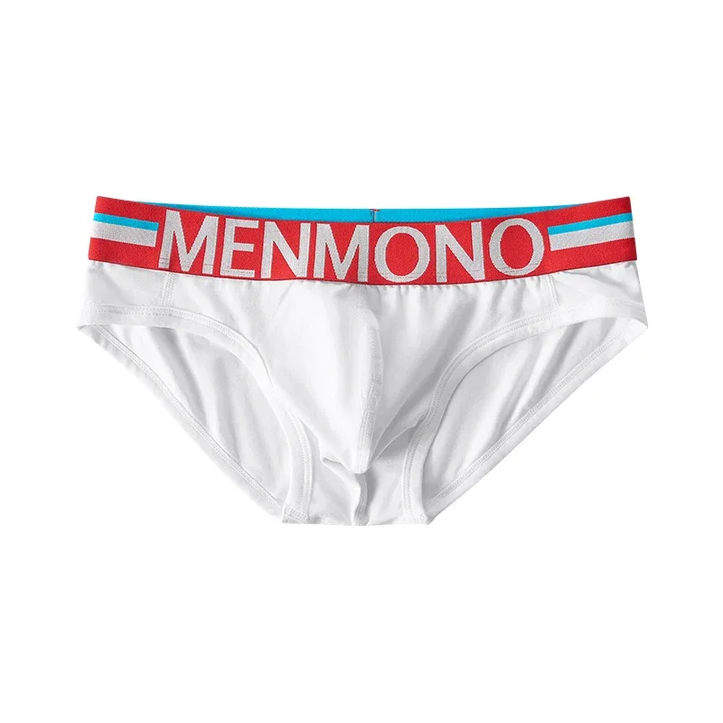 nya herrunderkläder i ren bomull sexiga slimmade modeunderkläder för män Låg midja Sport ungdomskalsonger
