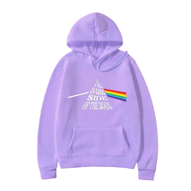 Őszi téli kapucnis Rock Band rózsaszín pulóverek Floyds Vintage hosszú ujjú polár pulóver pulóver sudaderas estilo barát