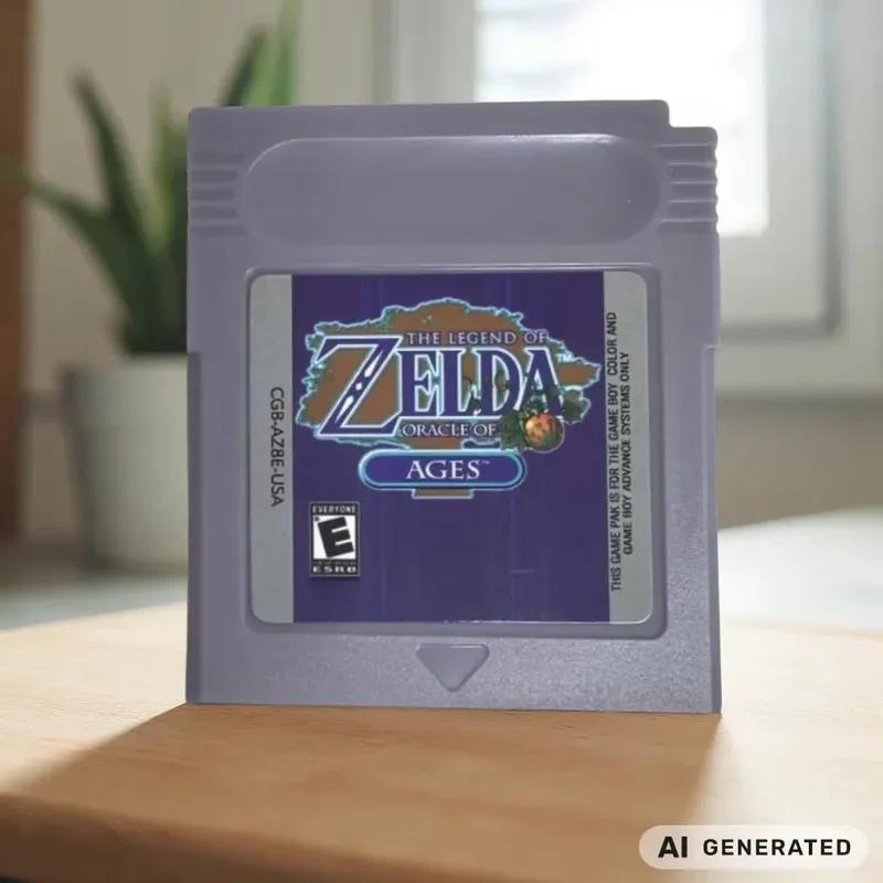 GBC Retro English Game Cartridges Legend of Zelda Awakening DX，Oracle of Seasons，Oracle of Ages，Dangan GB，Swordbird Song