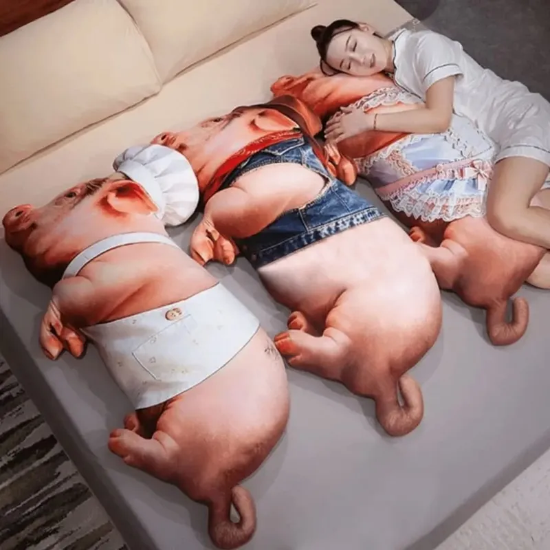 Plush Material Animal Body Pillow 40cm Size PP Cotton Filled Animal Cushion Doll Toys Cute Design Soft Texture