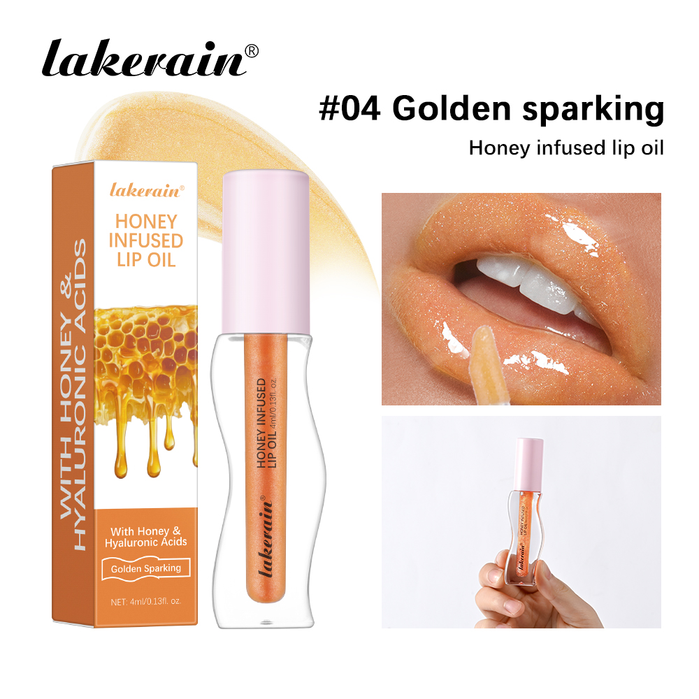 Kristal Fruit Honing Essentie Lipolie Sexy Mollige Lip Jelly Aardbei Getinte Lip Vloeistof Waterdicht Hydrateren Olie Lipgloss Make-up
