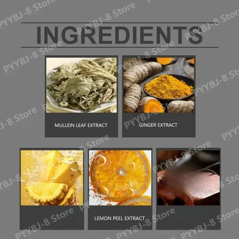 Yabani Sığırkuyruğu Yaprağı Ekstresi Zencefil ve Limon Kabuğu Damlaları 60ml Günlük Solunum Sağlığı ve Rahatlığı için Bitkisel Sıvı Takviyesi