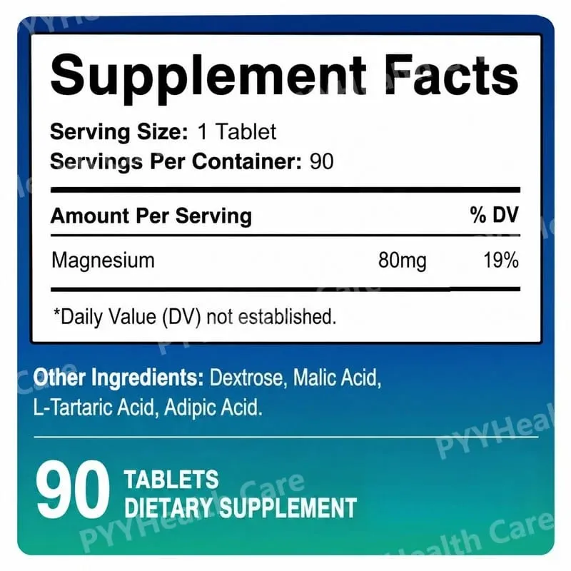 Molecular Hydrogen Tablets with Magnesium for Water Drink Muscle Relaxation Energy Metabolism Bone Health Support 90 Tablets — image 5