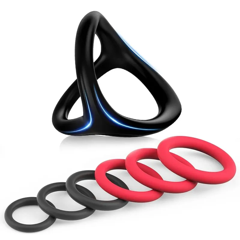 2026 Male Sex Toys Cock Ring for Men Delay Ejaculation Different Size Penis Rings Lock Penisring Cockring Adult Sex Supplies 18+