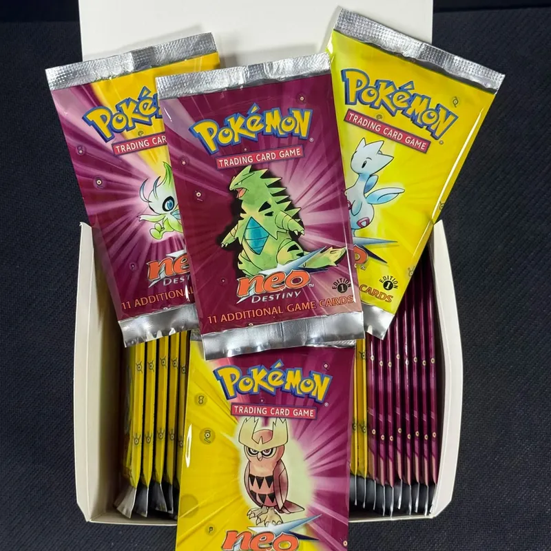Booster Pack 11pcs/bag 1st Edition Pack Neo Destiny (N4) Trading Card Game Collection Battle Booster Toys Boys Gift