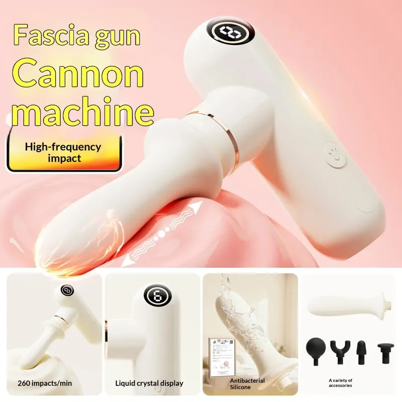Adult Sex Toys Vibrating Rods AV Sticks Stretchable Insertion and Withdrawal Guns Fascial Guns Female Self-Pleasers
