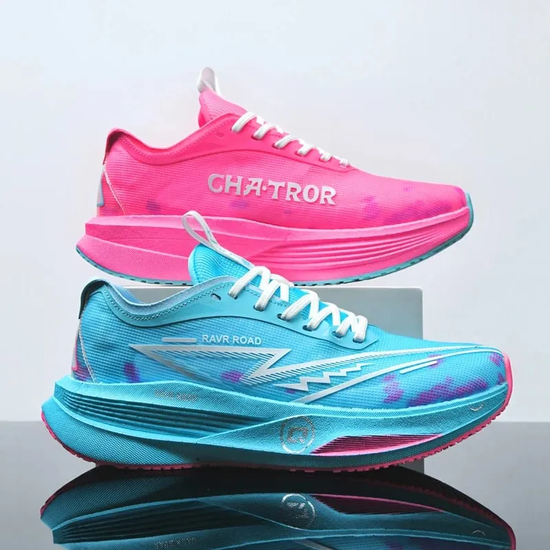 Running Shoes Men Marathon Sports Shoes CarbonBoard Shock-Absorbing HardWearing Comfortable Women Athletic Speciality Sneakers