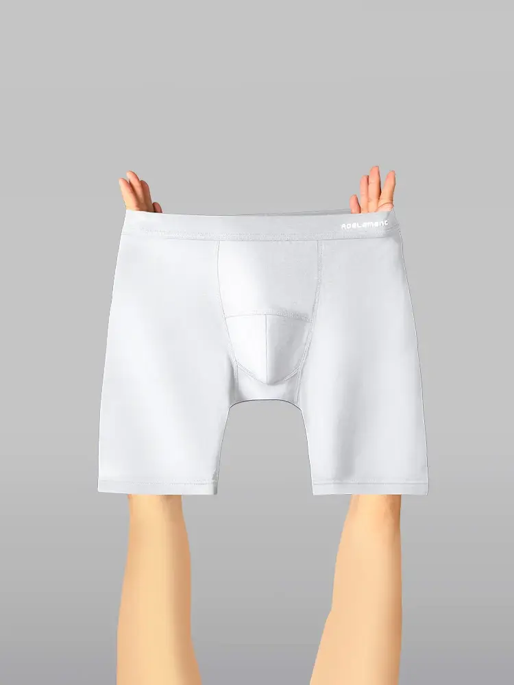 Celana Dalam Olahraga Kaki Anti Aus Pria Celana Boxer Modal Lima Kuartal Celana boxer lari panjang dan cepat kering — image 8