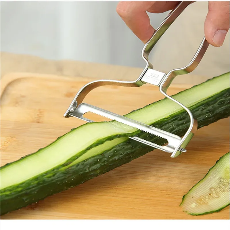 Peeler Gulay Prutas Hindi kinakalawang na Asero Knife Repolyo Graters Salad Patatas Slicer Mga Accessory sa Kusina Mga Tool sa Pagluluto Malapad ang Bibig