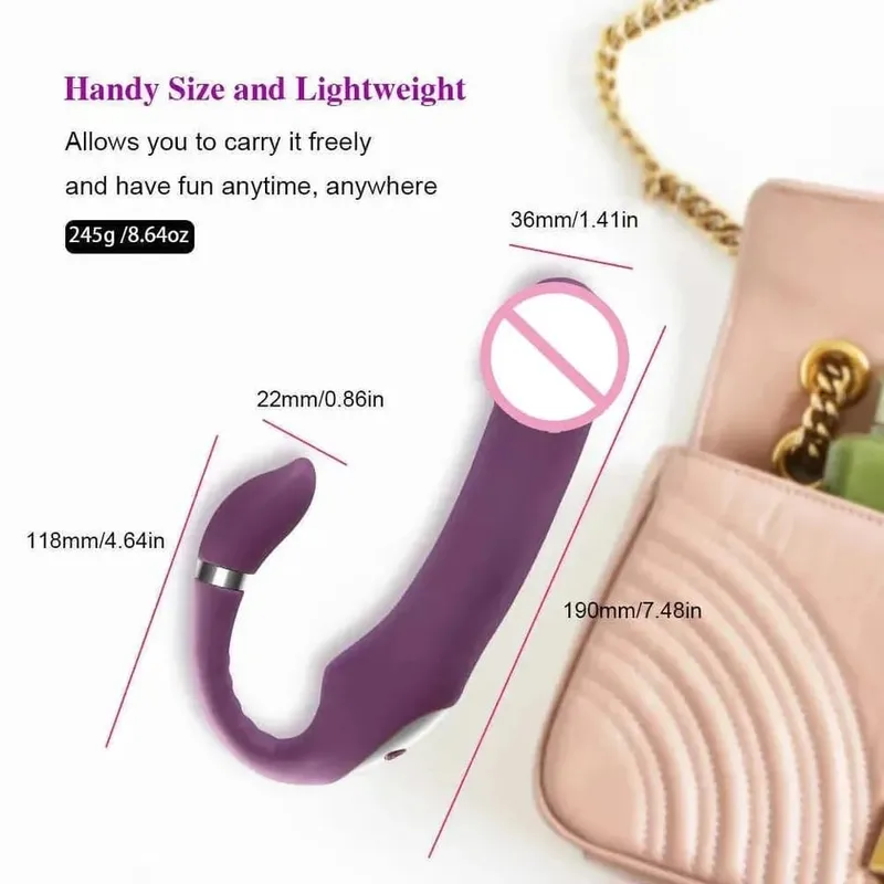 Double Motor Heating G-spot Clitoris & Anal Adult Sex Vibrator 10 Mode 10 Speed Woman Masturbator Female Erotic Toys