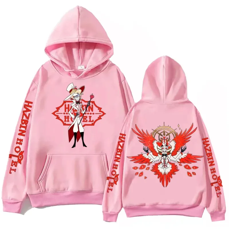 2026 Žhavý film Hazbin Hotel Lucifer Morningstar Mikina Muž Žena Harajuku Mikina Mikiny High-hend Luxusní žhavý produkt Unisex
