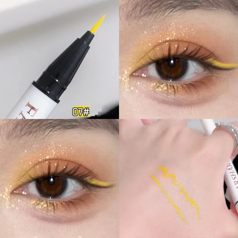 12 Colors Waterproof Eyeliner Pen Ultra-Fine Tip Liquid Eyeliner Long-Lasting Eye Liner Quick-Dry Colorful Makeup for Cosplay — image 14