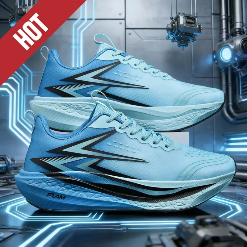 Men Women Carbon Plate Marathon Running Shoes Breathable Lightweight Non-Slip Racing Training Sports Athletic Sneakers