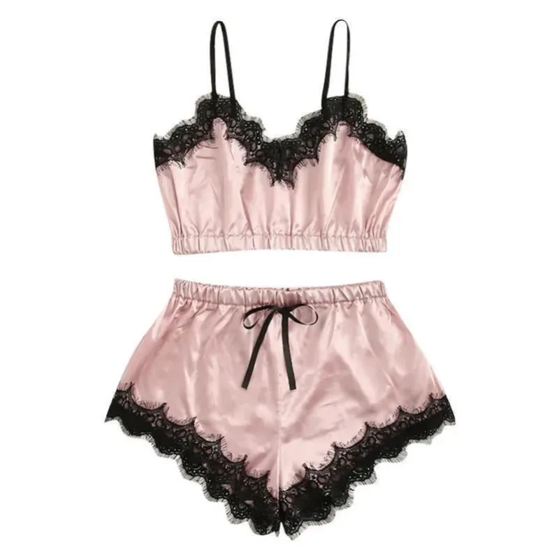 Sexy Mens Lace Lingerie Set Breathable Hollow Out Camisole With Thong Underwear Temptation Nightwear Exotic Costume Outfits