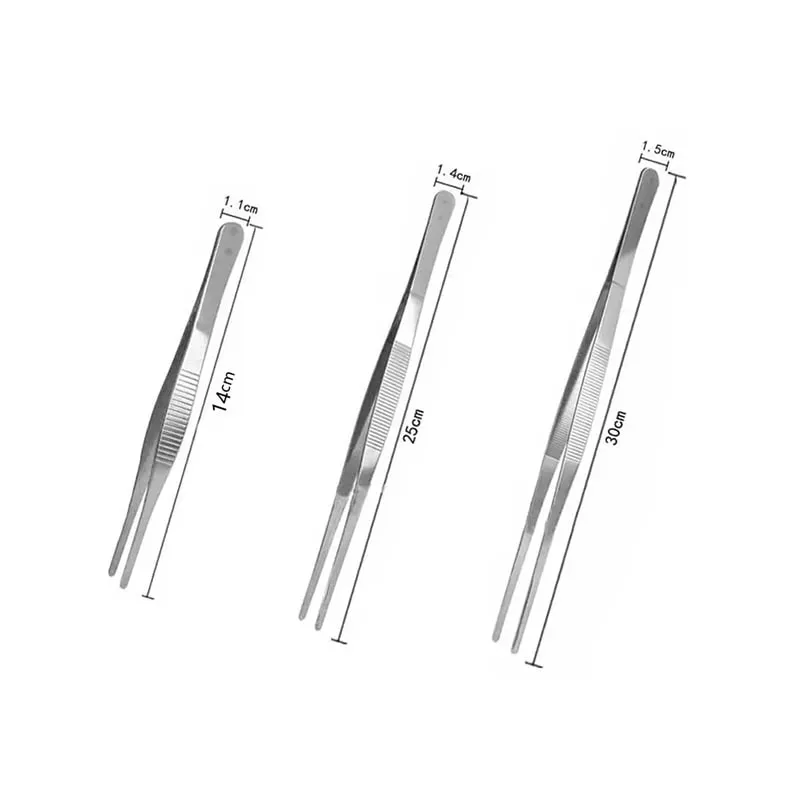 Stainless Steel Multifunction Barbecue Tongs Food Clip BBQ Kitchen Gadgets Cooking Tweezers Buffet Tool CFQJ006