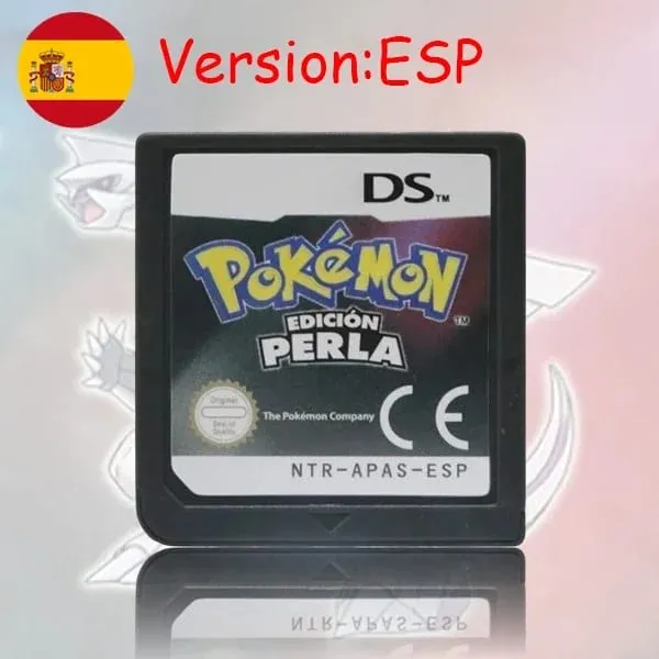 USA EUR FRA ITA NOE AUS ESP NDS Game Cartridge Pokemon Black White Platinum HeartGold SoulSilver for DS 2DS 3DS Console