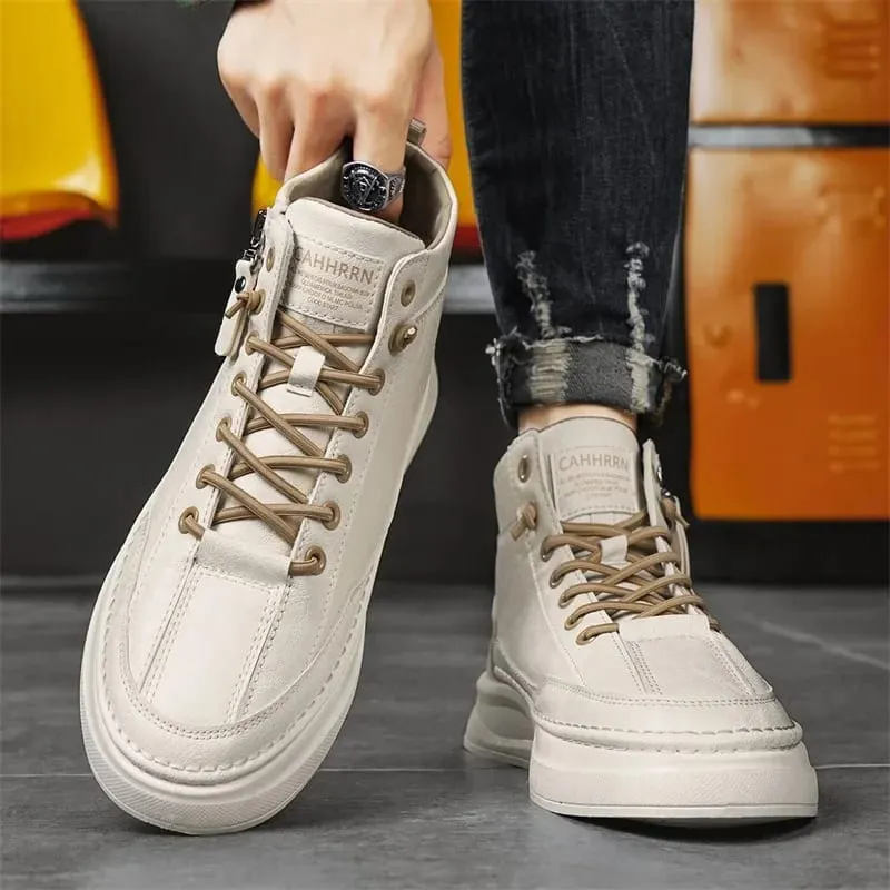 Herren-Sneaker, High-Top-Loafer, Skateboard, Sport- und Freizeitschuhe für Herren, Herren-Sneaker, rutschfest, weich und bequem, neu