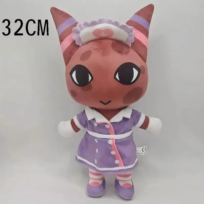 In Stock Horror Animal Hospital Blue Dog Penguin Bunny Plush Doll Cute Animal Game Peripherals Collectible Soft Toys.