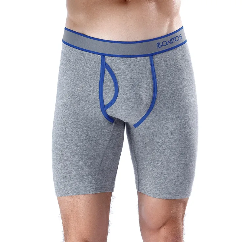 2026 novo estilo de algodão voar boxer perna longa roupa interior para o homem shorts tamanho grande e calcinha homme marca luxo boxerhomme cuecas