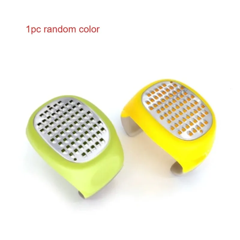 Stainless Steel 4-in-1 Manual Grater & Slicer - Lemon Cheese Garlic Ginger Zester Shredder Compact Kitchen Tool for Vegetables