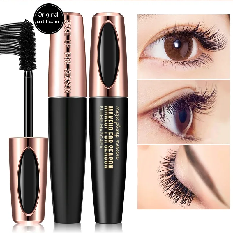 1 8-day Silk Fiber Eye Black Waterproof and Sweat Proof Thick Slim Curly Durable Black Extension