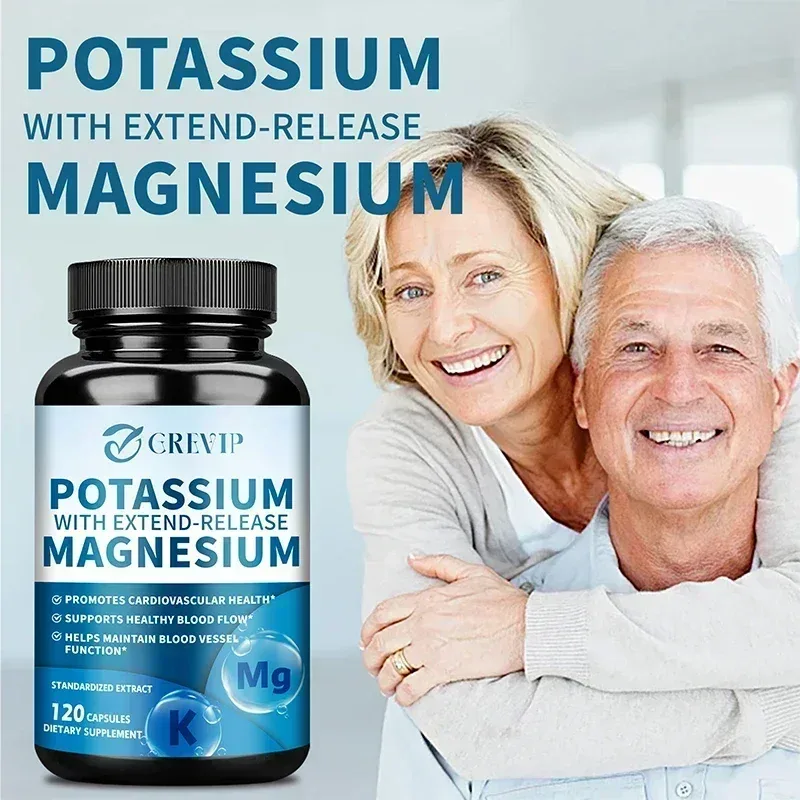 Kalium Magnesium - Förbättra sömnkvaliteten Minskar trötthet och huvudvärk gynnar ben- och hjärthälsa Immunsystemet