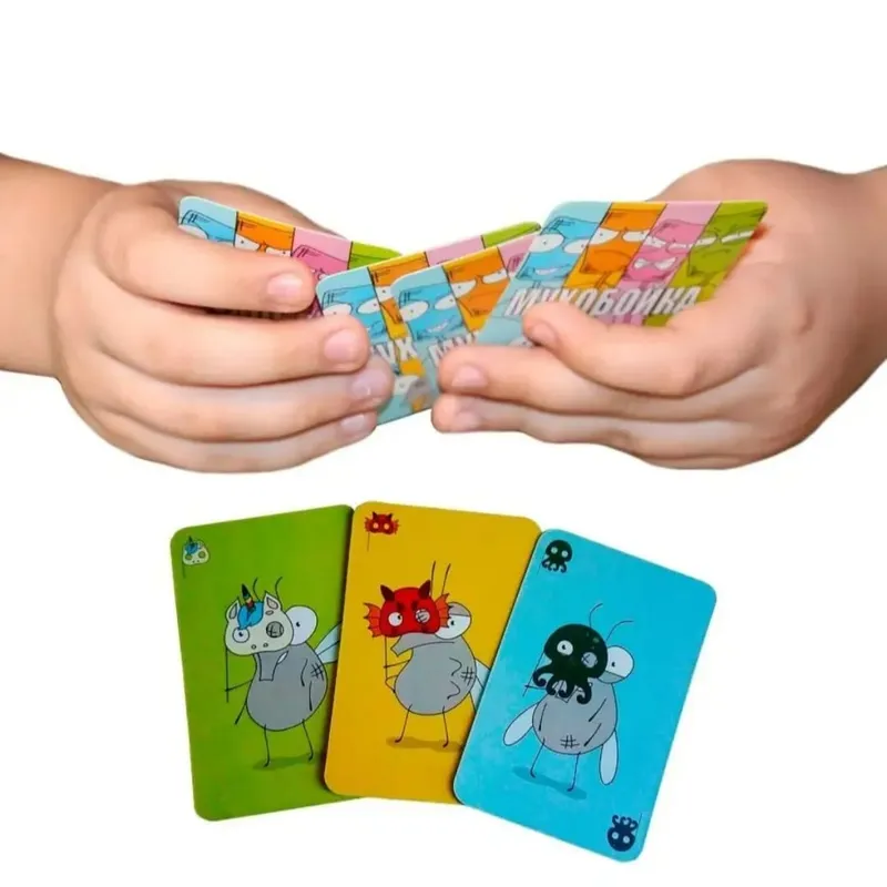 《Myxoбойha》Rysk version av kortspelet brädspel Interactive Game Ideal Party Card Game Perfekt för Halloween jul och som ett perfekt presentval