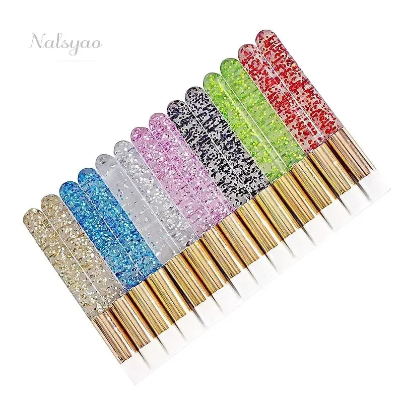 Wholesale 30/50pcs Eyelash Cleaning Brushes for Extensions Glitter Lash Shampoo Brush Nose Pore Cleansing Makeup — image 4