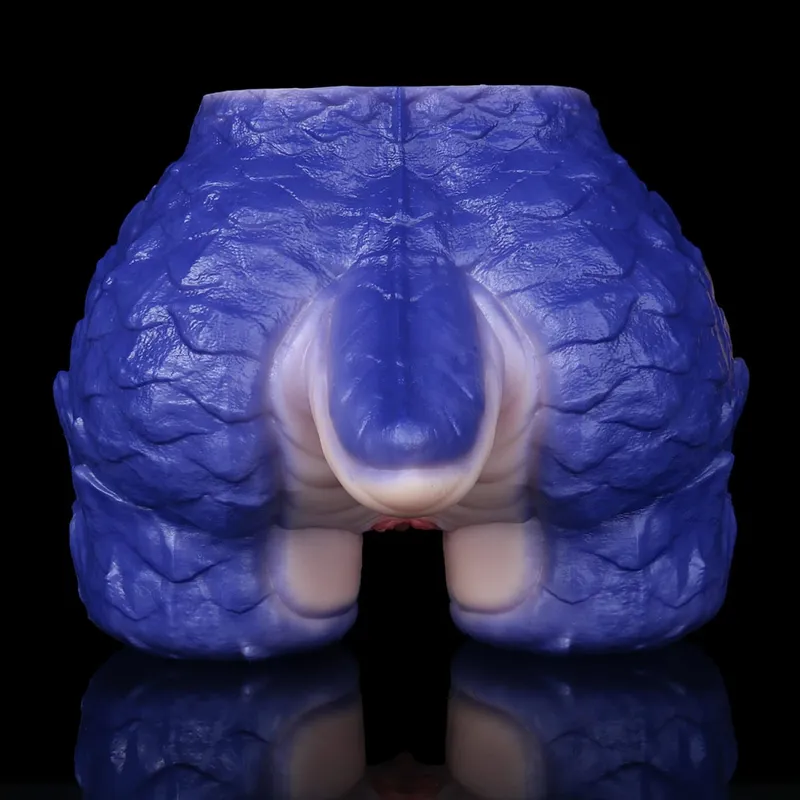 8kg Furry Torso Ass Sex Toy Silicone Male Masturbator Dual Channel Anal Vaginal Stroker Realistic Anthro Butt Toy Sex Toys