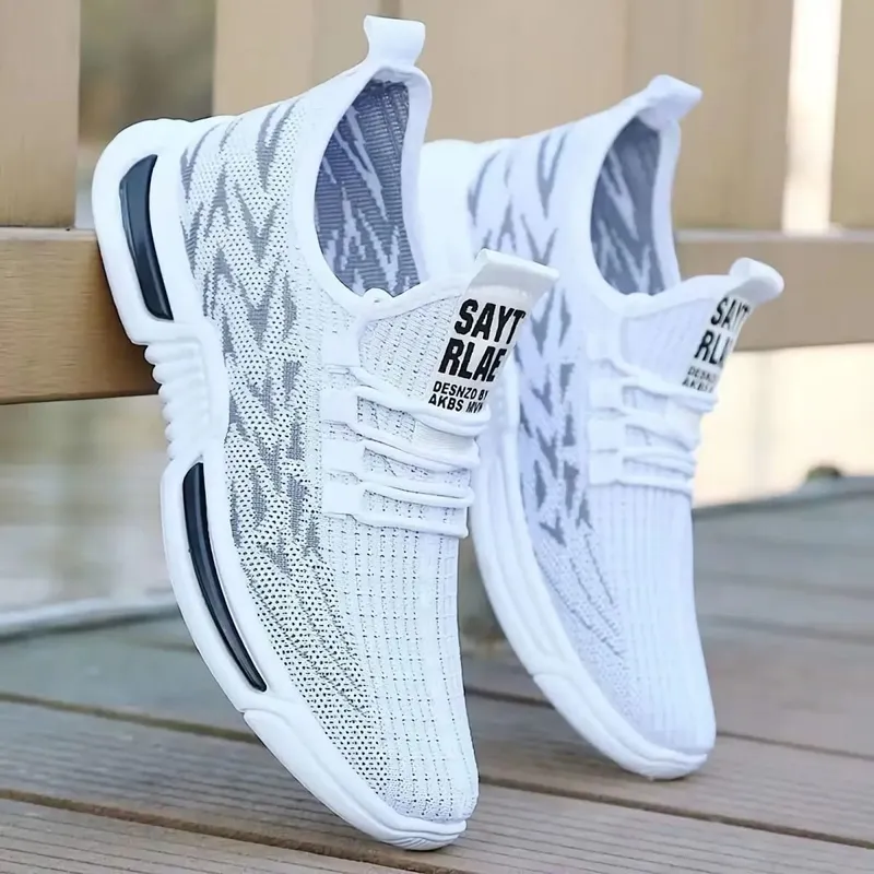 2026 Men Casual Sneakers Breathable Non Slip Running Sports Shoes Male Casual Air Mesh Versatile Gym Sports Shoes Men Sneakers