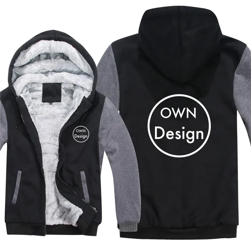 Custom Design Text Sweatshirt Herren Jacke Hoody Diy Logo Design Hoodies