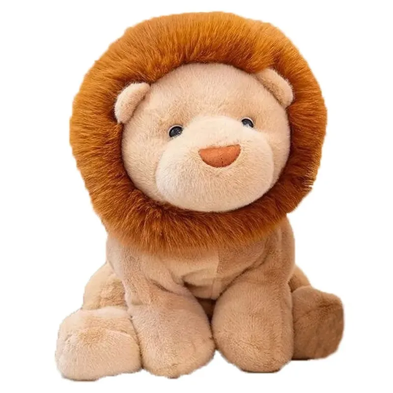 New Design Soft Lion Animal Pillow Emotional Support Cute 15.8inch