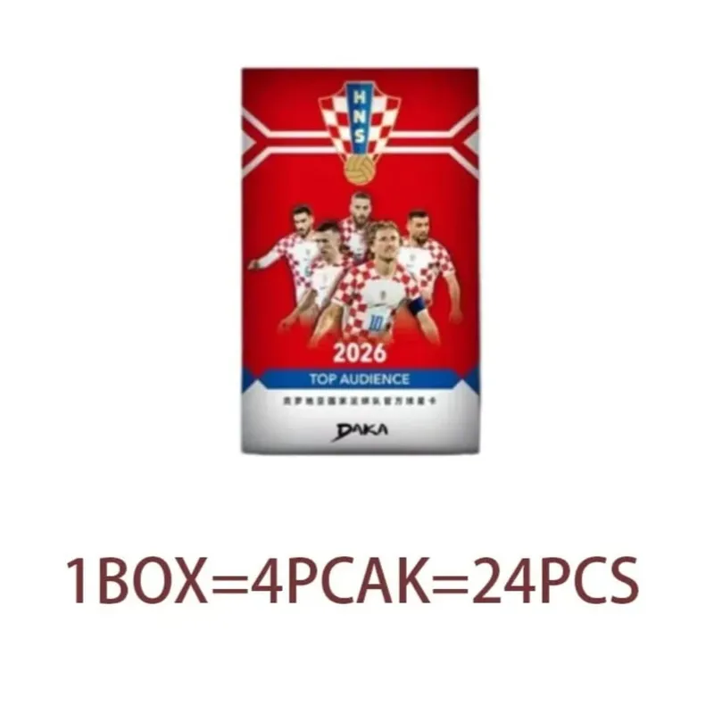 Genuine Daka 2025-26 Real Madrid Barcelona Top Audience Series 2 Collection Card Messi Mbappe Yamal Football Star Player Card