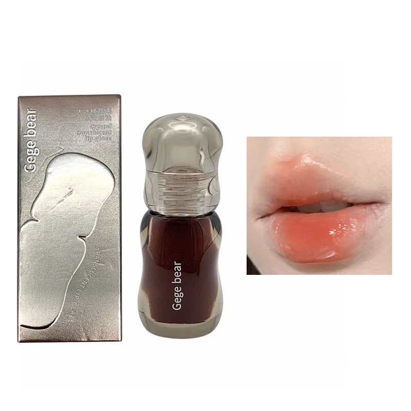 Gege Bear Crystal Gloss Lippentönung – Feuchtigkeitsspendende Herbst-/Winterformel mit Spiegelglanz-Finish und jugendlichem, aufpolsterndem Effekt