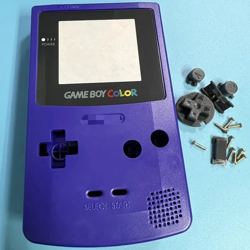 New Gameboy Color Shell Gbc Shells Limited Edition Replacement Shells Game Periphery Accessories Boy Birthday Gifts Luminous