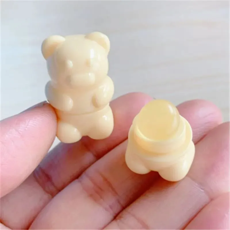 Mini Silicone Lip Brush Cartoon Angled Concealer Brushes Lip Balm Lip Gloss Concealer Brushes Make Up Brushes Cosmetic Tools