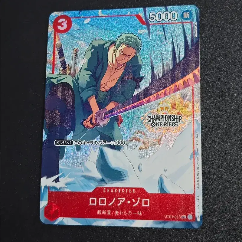 Anime OPCG Collection Card Leader Roronoa Zoro Parallel OP12-020 L Legacy of The Master Card English Full Art Textured Gift Toy