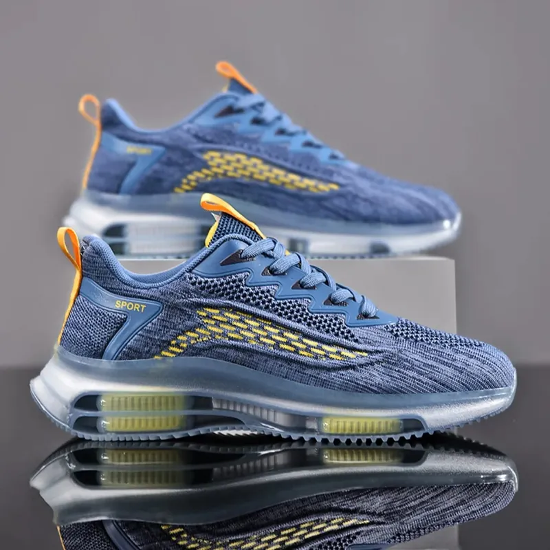Men Basketball Shoes Platform Sneakers Casual Walking Sports Shoes Leather Trainer Athletic Footwear