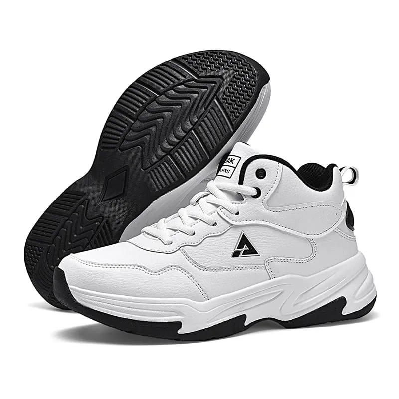 Men's high quality plus size casual sneakers Four seasons soft sole outdoor breathable running shoes students light sports shoes