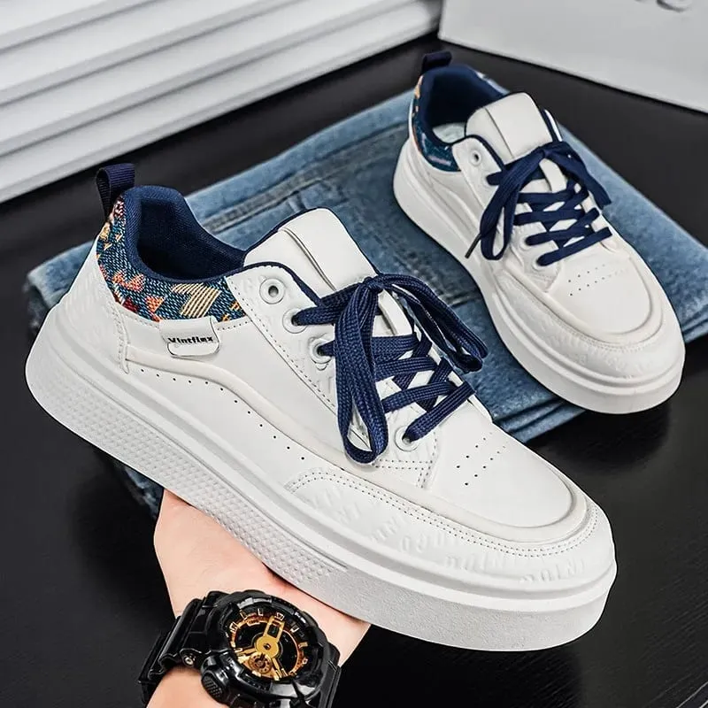 2026 Versatile Sports Leisure Board Shoes Fashion Comfortable Man Shoes Outdoor White Shoes for Man Breathable Men's Sneakers