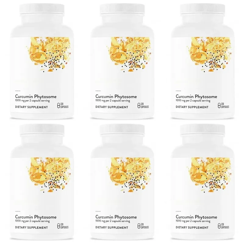 Curcumin Phytosome 1000mg Capsules Advanced Absorption Antioxidant Support 120 Capsules Non-GMO Gluten Free