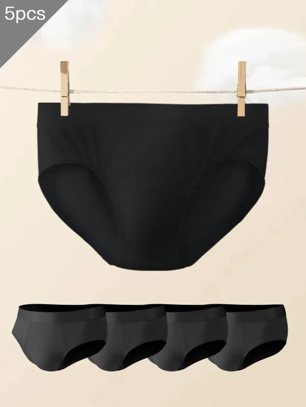 5PCS Men's underwear, oversized men's underwear, sexy men's briefs, sports underwear for men