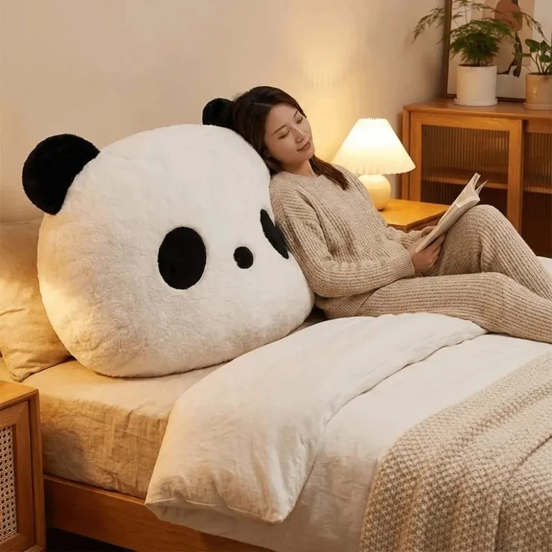Stuffed Animal Plush Panda Cushion Bedroom Sofa Home Decoration Stuffed Panda Pillow Kawaii 30cm Panda Throw Pillows