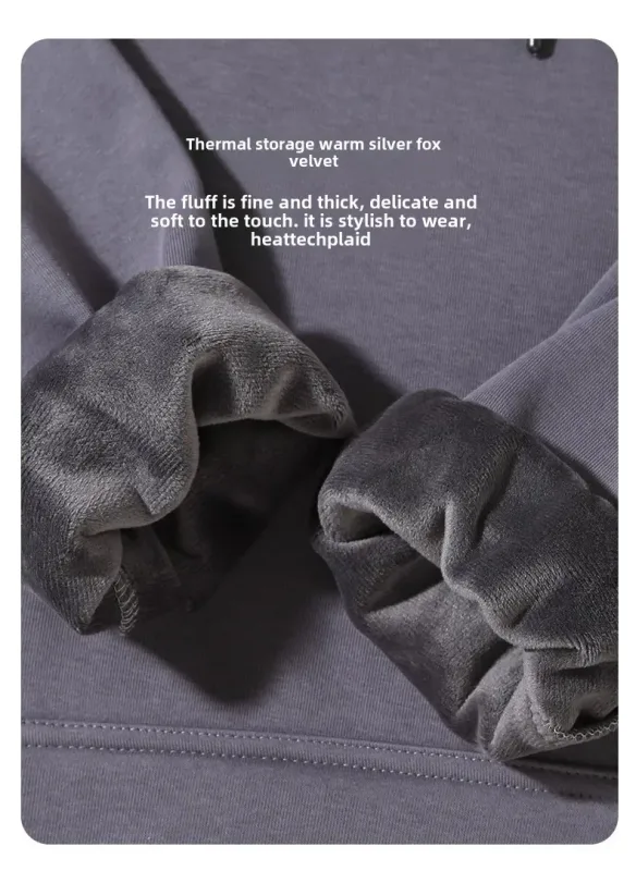 Customized Your Brand Logo DIY Design 600GSM Mens Hoodies High-quality Women Sweatshirt Solid Color Cotton Loose Streetwear